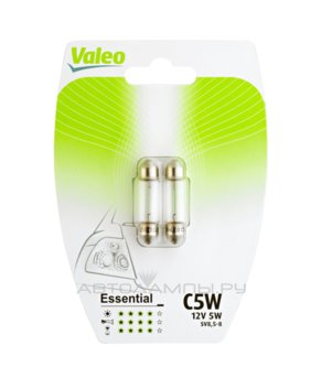 Лампа Valeo R10W 12V 10W (2 шт.)